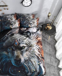 housse-de-couette-wolf-tribe-warrior-vintage