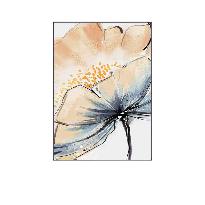 affiche-florale-imprimee-minimalisme-nordique