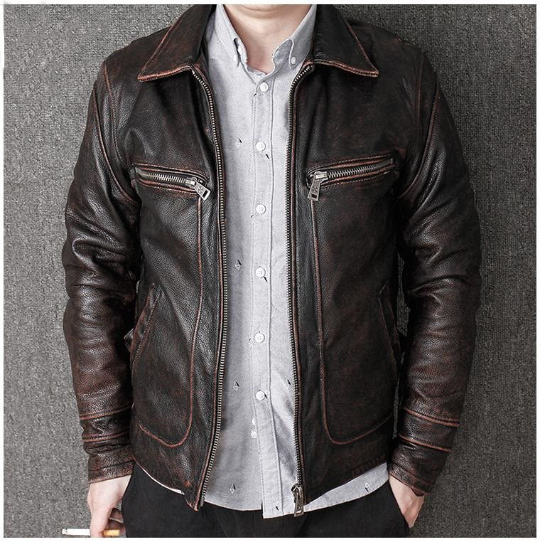blouson-cuir-homme-vintage