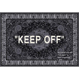 tapis-de-lettres-keep-off-vintage