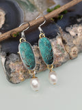 boucles-doreilles-perles-vintage-turquoise