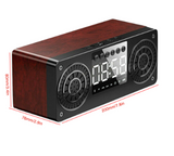 enceinte-horloge-en-bois-bluetooth-vintage