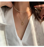 collier-beignet-ovale-vintage