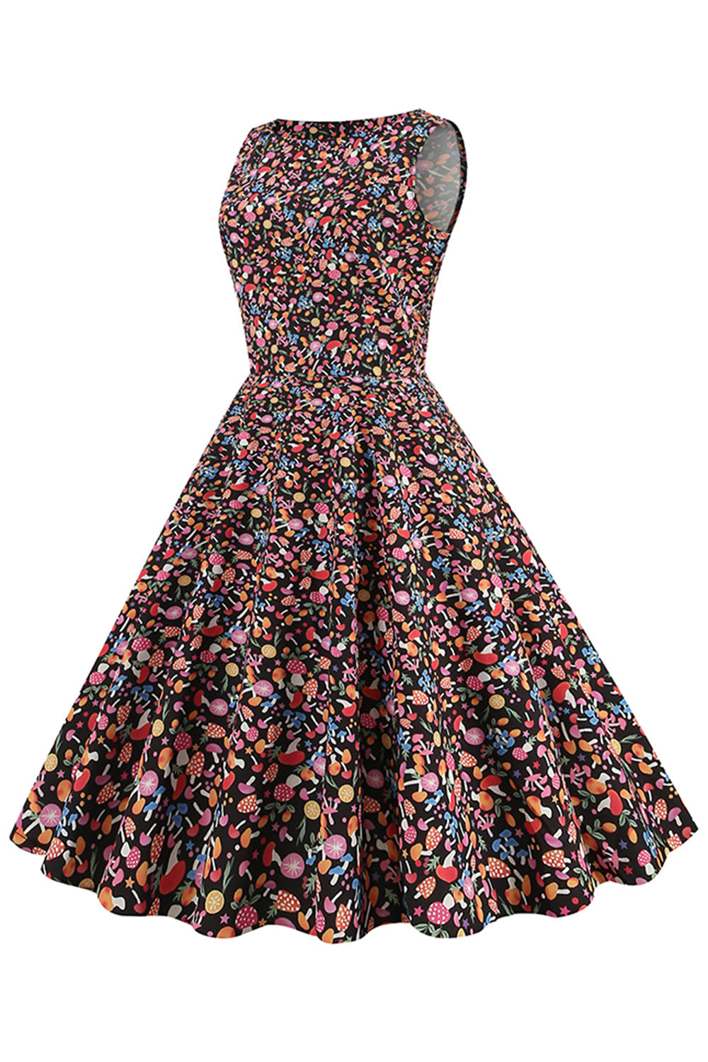 robe-annee-80-a-imprime-grunge