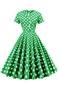 robe-mi-longue-a-pois-annee-80