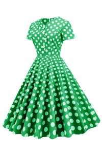 robe-mi-longue-a-pois-annee-80