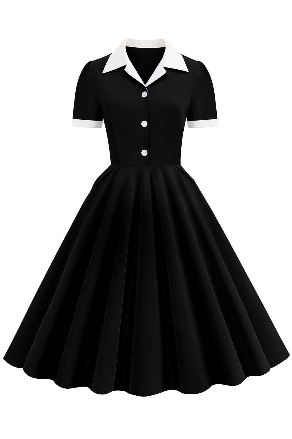robe-en-trapeze-annee-80-decontractee