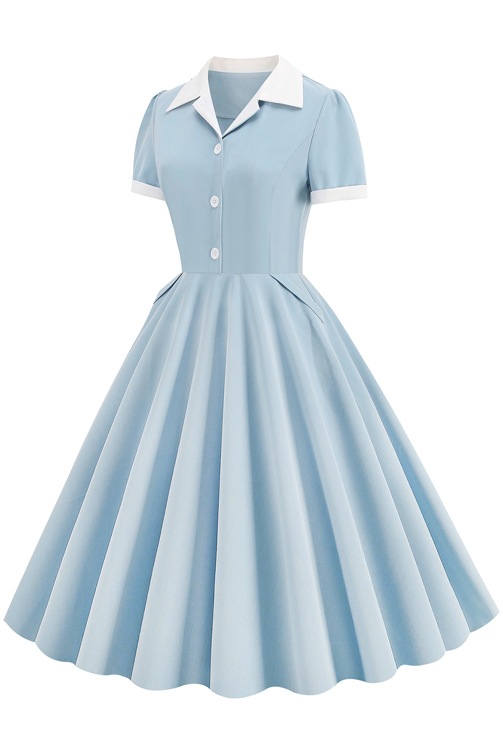robe-en-trapeze-annee-80-decontractee
