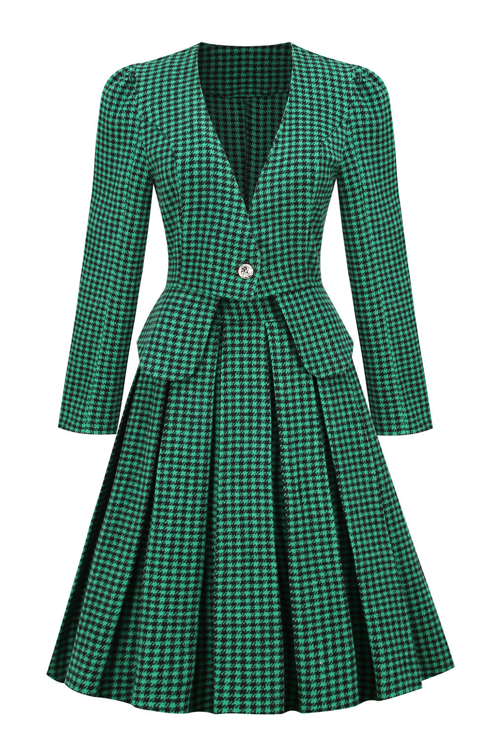 ensemble-vintage-vert-pour-femme