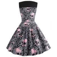 robe-rockabilly-tete-de-mort