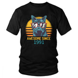 t-shirt-annee-80-chat