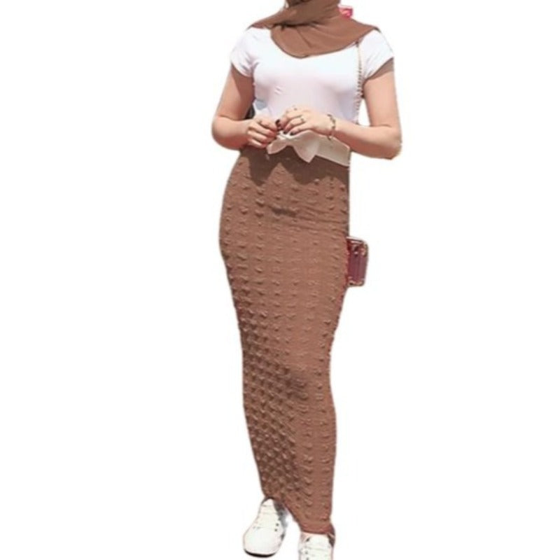 jupe-longue-taille-haute-hijab-retro