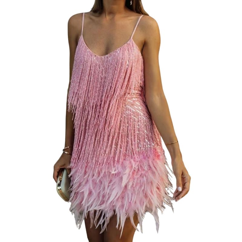 Robe-Charleston-Rose
