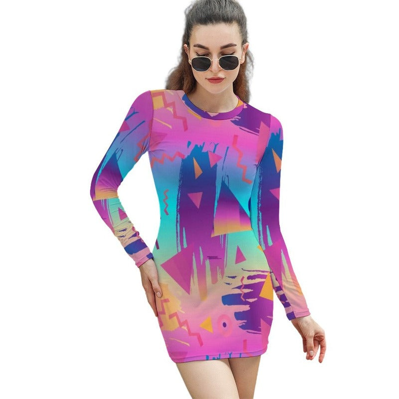 Robe-a-Carreaux-Annees-80-style-5