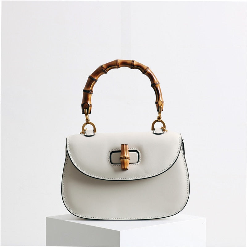 Schwarze Vintage Handtasche