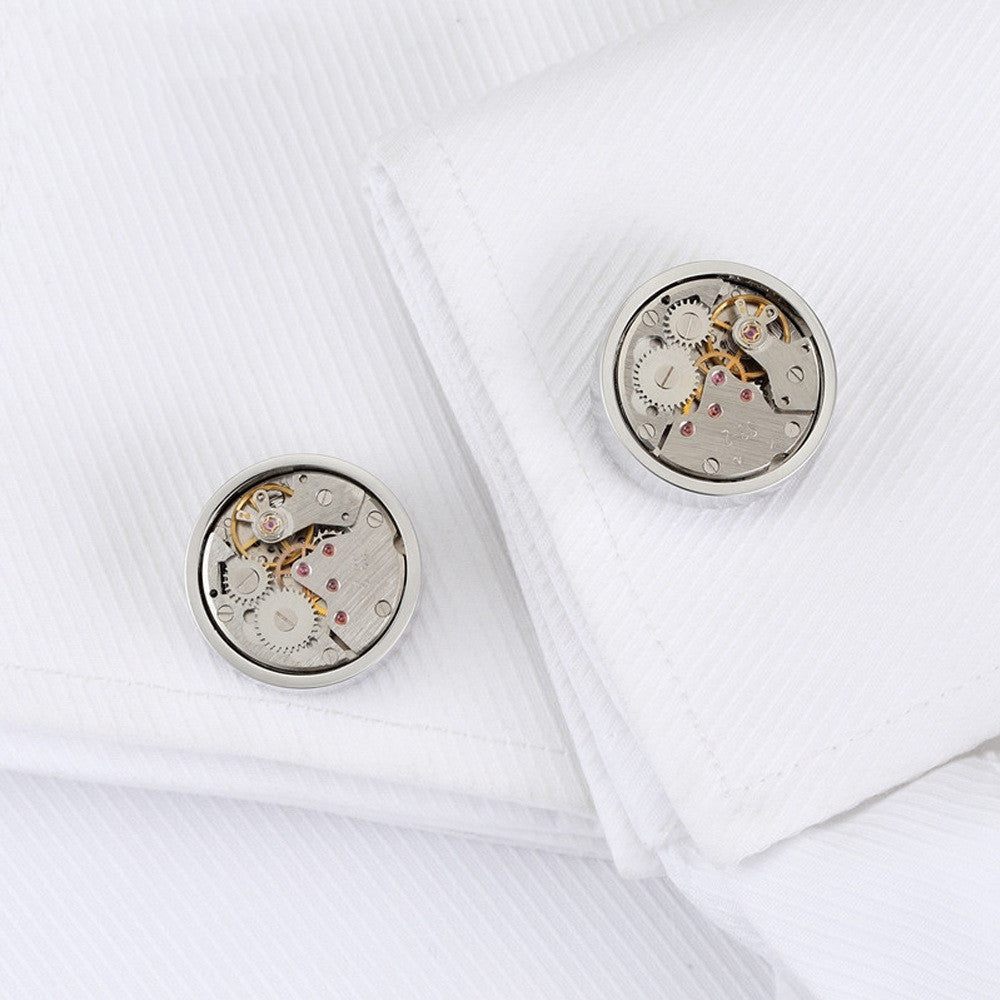 boutons-de-manchette-de-mouvement-de-montre-mecanique-vintage