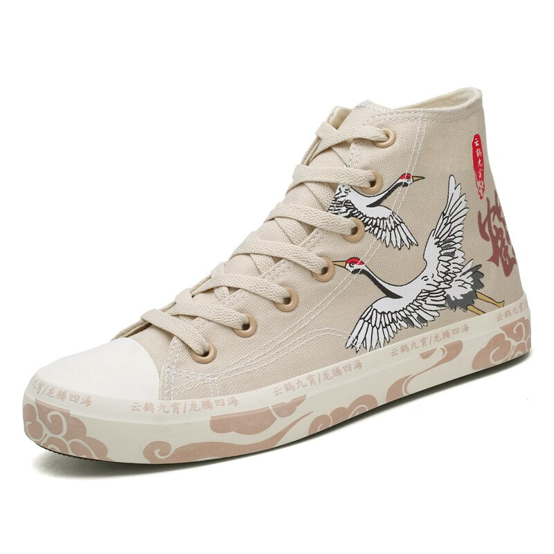 baskets-art-style-toile-vintage