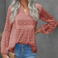 Blouse Vintage Brodée rose