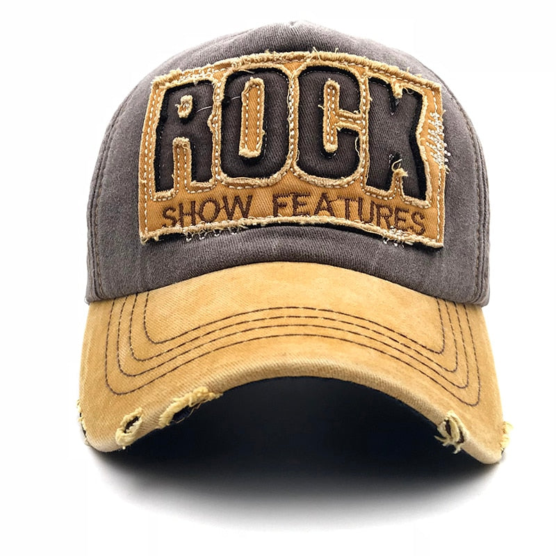 Vintage-Rock-Baseball-Cap