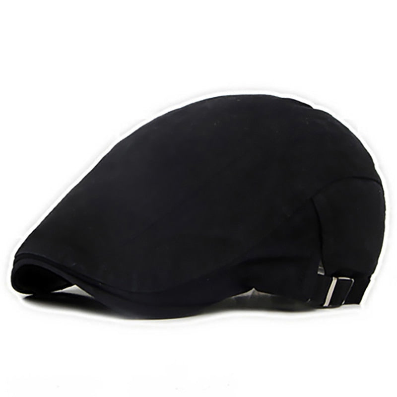 casquette-plate-noir-vintage