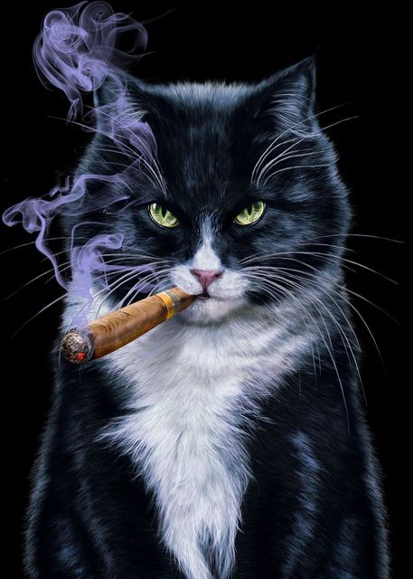 affiche-et-impression-de-toile-de-style-animal-mignon-drole