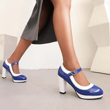 chaussures-annee-80-escarpins-bleus