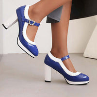 chaussures-annee-80-escarpins-bleus