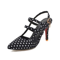 Chaussures Année 80 Escarpins Rockabilly Noirs