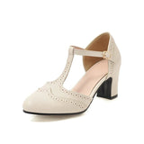 chaussures-annee-80-t-strap-cuir-beige