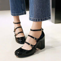 chaussures-annee-80-t-strap-noires