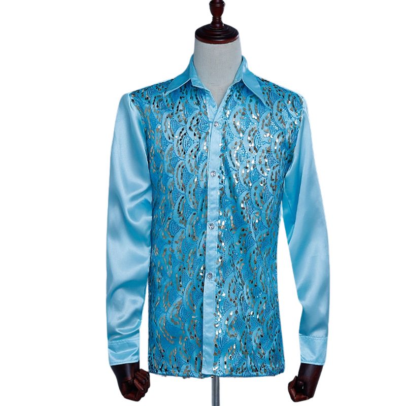 disco-chemise-paillette-homme