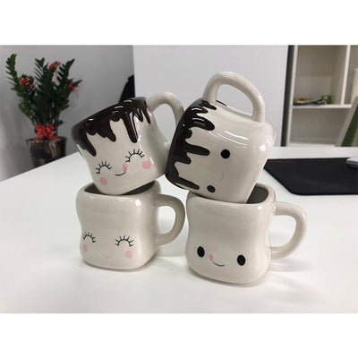 tasse-en-ceramique-vintage-blanc-et-noire