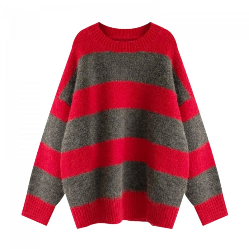 gros-pull-rayure-en-laine-femme-annee-80