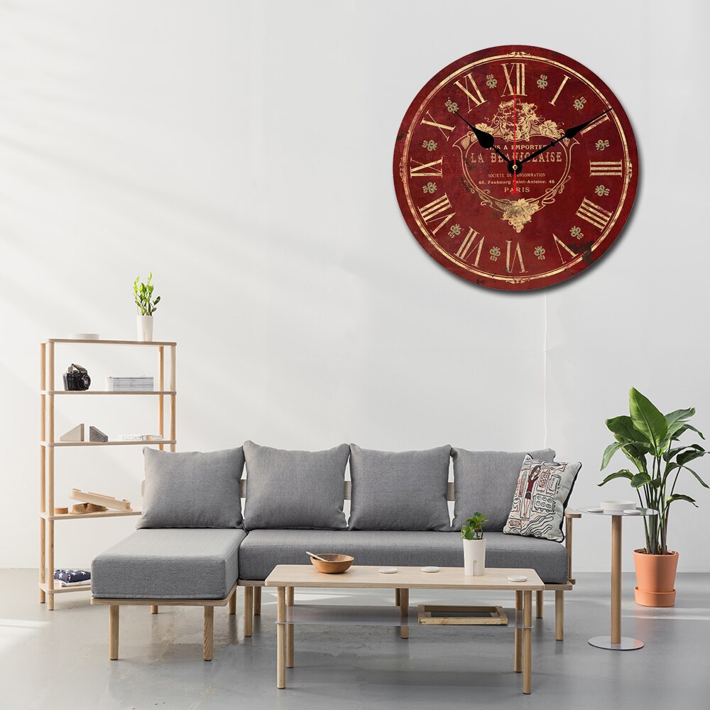    horloge-murale-vintage-rouge