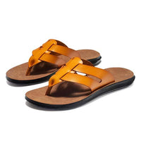 Herren-Flip-Flops aus Leder