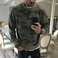 sweat-shirt-camouflage-col-rond-vintage