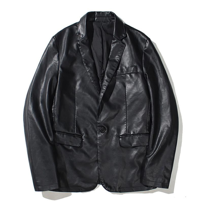 Vintage-schicke Lederjacke