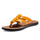 Herren-Flip-Flops aus Leder