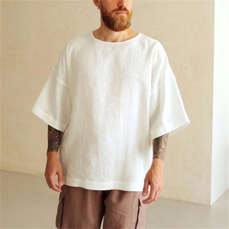 t-shirt-vintage-manches-longues-col-rond