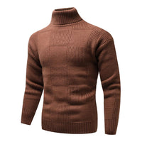 pull-fin-maille-jacquard-col-montant-manches-longues-vintage