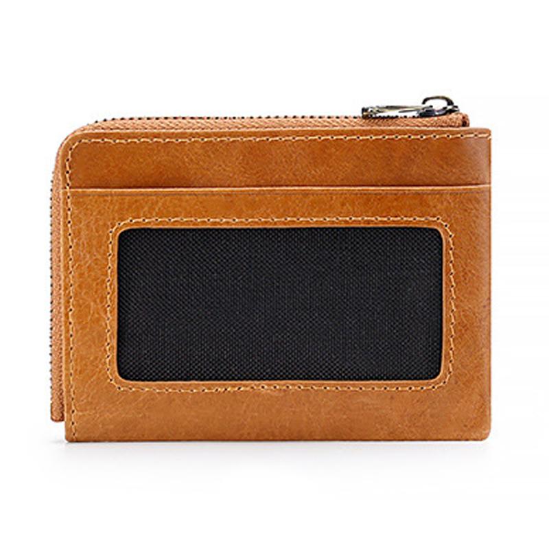 Mini-Ledertasche für Herren mit Multifunktions-Kartensteckplatz