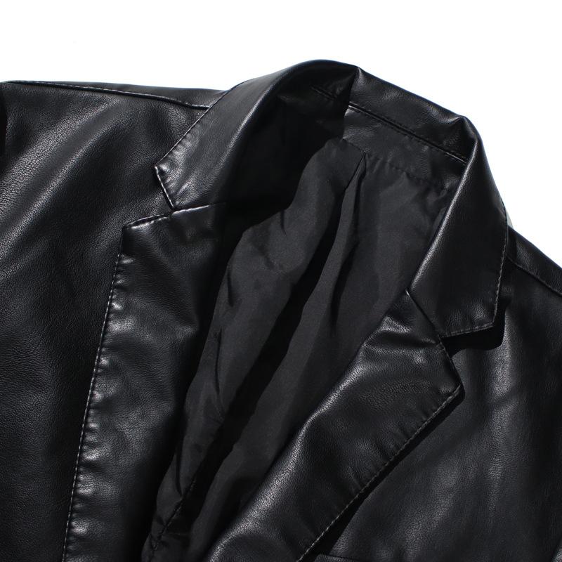 Vintage-schicke Lederjacke