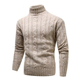 pull-maille-jacquard-col-montant-manches-longues-vintage