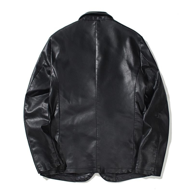 Vintage-schicke Lederjacke
