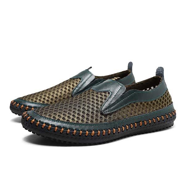 mocassins-caoutchouc-mesh-vintage