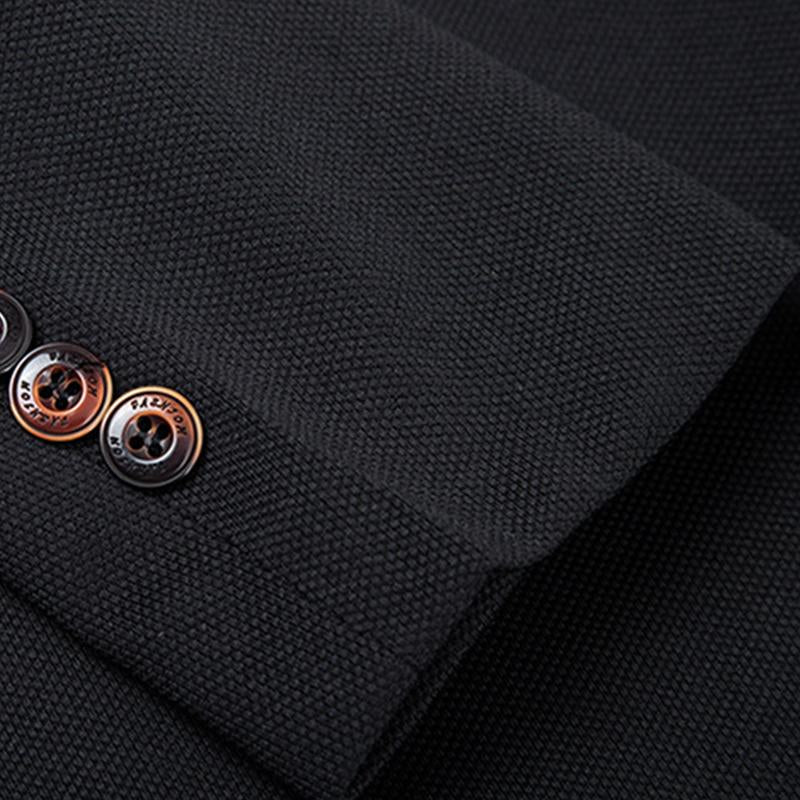 Vintage-Blazer mit kontrastierendem Revers für Herren