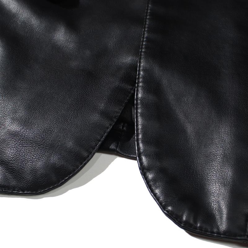 Vintage-schicke Lederjacke