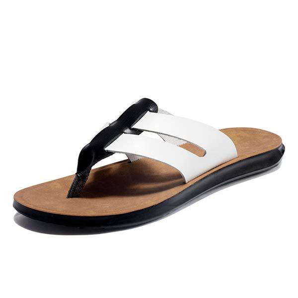 Herren-Flip-Flops aus Leder