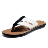 Herren-Flip-Flops aus Leder