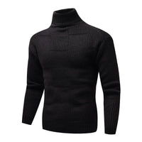 pull-fin-maille-jacquard-col-montant-manches-longues-vintage